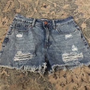 High Rise / Dream Fit YMI jean shorts